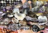 AGBS232 15 inches 20*35mm - 30*40mm freeform botswana agate beads