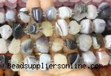AGBS235 15 inches 12*16mm - 13*18mm faceted nuggets botswana agate beads