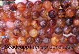 AGBS332 15 inches 10mm round coffee dragon veins agate beads wholesale