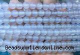 AGBS398 15 inches 6mm round purple agate beads wholesale