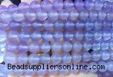 AGBS399 15 inches 8mm round purple agate beads wholesale