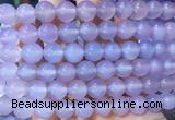 AGBS400 15 inches 10mm round purple agate beads wholesale