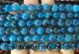 AGBS425 15 inches 8mm faceted round sugar heart agate beads wholesale