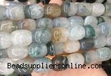AGBS457 15 inches 13*15mm drum agate gemstone beads wholesale