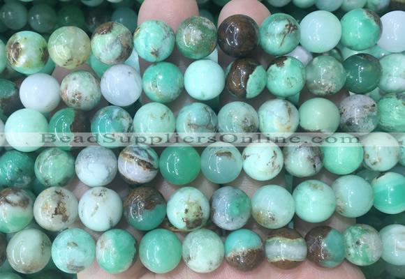 AUBS07 15 inches 10mm round australia chrysoprase gemstone beads wholesale