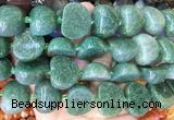 BQBS10 15 inches 20*25mm apple green strawberry quartz beads wholesale