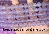 CAA5083 15.5 inches 10mm round purple agate beads wholesale