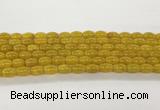 CAA5449 15.5 inches 8*12mm rice agate gemstone beads