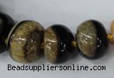 CAG5439 7*11mm – 20*30mm rondelle agate druzy geode agate beads