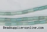 CAM605 15.5 inches 4*7mm column Chinese amazonite gemstone beads