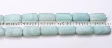 CAM74 18*25mm rectangle natural amazonite beads Wholesale