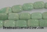 CAM852 15.5 inches 10*14mm rectangle natural Russian amazonite beads