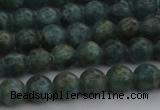 CAP500 15.5 inches 6mm round natual green apatite beads