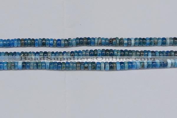 CAP526 15.5 inches 3*5mm rondelle apatite gemstone beads