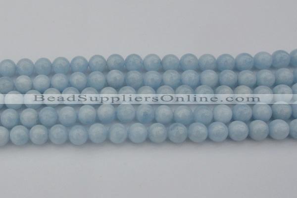 CAQ703 15.5 inches 10mm round natural aquamarine beads wholesale