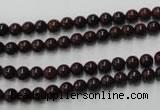 CBD150 15.5 inches 4mm round Chinese brecciated jasper beads