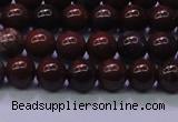 CBD300 15.5 inches 4mm round brecciated jasper beads wholesale