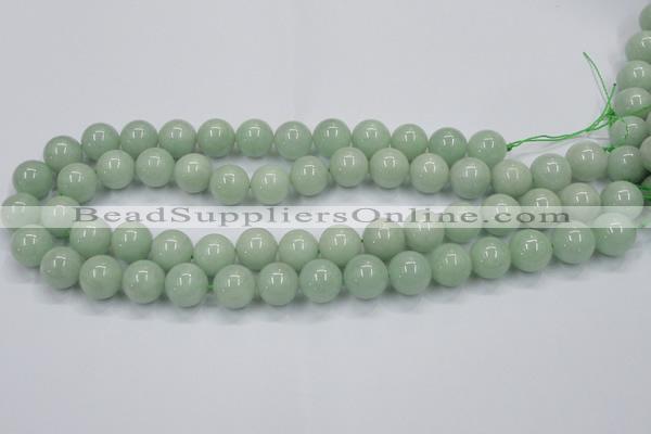 CBJ330 15.5 inches 14mm round AA grade natural jade beads