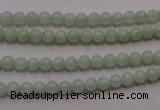 CBJ400 15.5 inches 4mm round natural jade beads wholesale