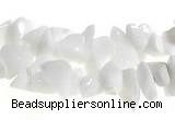 CCH32 35 inches white stone chips gemstone beads wholesale