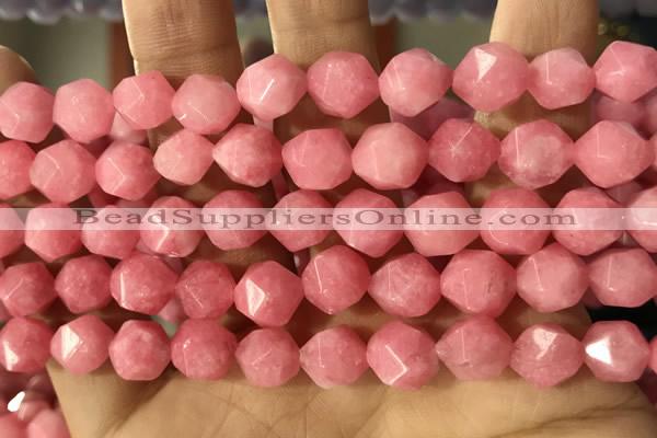 CCN5843 15 inches 8mm faceted nuggets candy jade beads Wholesale
