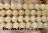 CCN6349 6mm, 8mm, 10mm, 12mm & 14mm faceted round candy jade beads