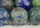 CCS923 15 inches 12mm faceted round chrysocolla beads wholesale