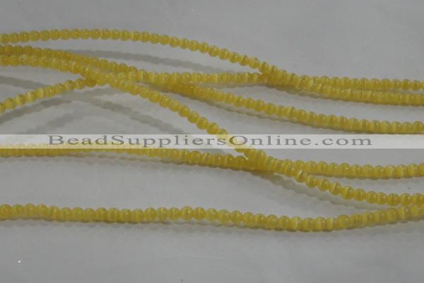 CCT1107 15 inches 2mm round tiny cats eye beads wholesale