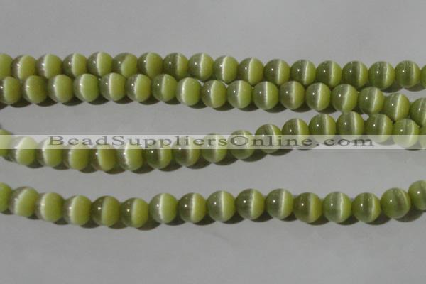 CCT1330 15 inches 6mm round cats eye beads wholesale