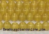 CCT1415 15 inches 4mm, 6mm round cats eye beads