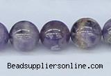 CDA55 15.5 inches 14mm round dogtooth amethyst beads wholesale
