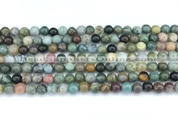 CDB110 15 inches 6mm round new dragon blood jasper beads