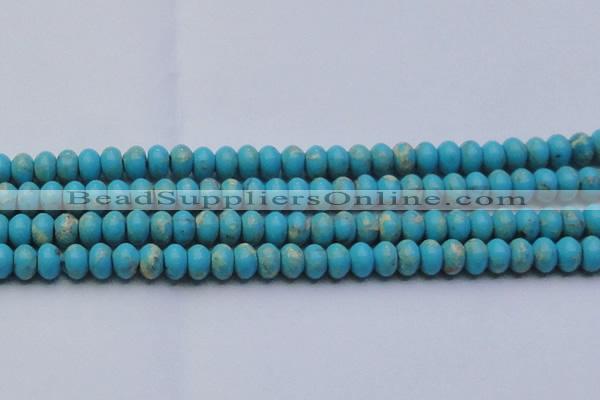 CDE2645 15.5 inches 13*18mm rondelle dyed sea sediment jasper beads