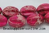 CDI22 16 inches 15*20mm star fruit shaped dyed imperial jasper beads