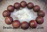 CGB3009 7.5 inches 20mm round agate bracelet wholesale
