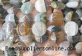 CIBS63 15 inches 20mm coin Agate gemstone beads wholesale