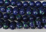 CLA401 15.5 inches 6mm round synthetic lapis lazuli beads