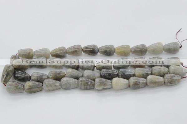 CLB719 15.5 inches 8*12mm teardrop labradorite gemstone beads