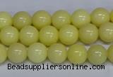 CMJ297 15.5 inches 8mm round Mashan jade beads wholesale