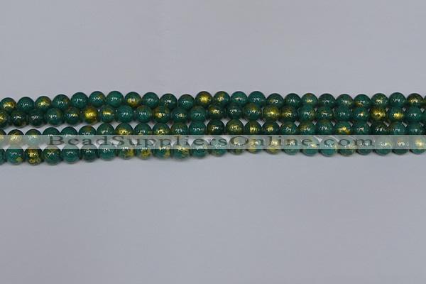 CMJ990 15.5 inches 4mm round Mashan jade beads wholesale
