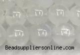 CMS1907 15.5 inches 8mm round white moonstone gemstone beads