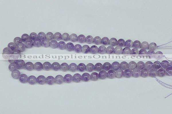 CNA402 15.5 inches 8mm round natural lavender amethyst beads