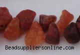 CNG1123 15.5 inches 8*12mm - 13*18mm nuggets red agate beads