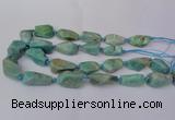 CNG1728 15.5 inches 15*20mm - 20*30mm nuggets amazonite beads