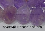 CNG5131 15.5 inches 15*18mm - 15*20mm faceted freeform ametrine beads