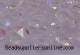 CNG5473 15.5 inches 10mm faceted nuggets white crystal beads