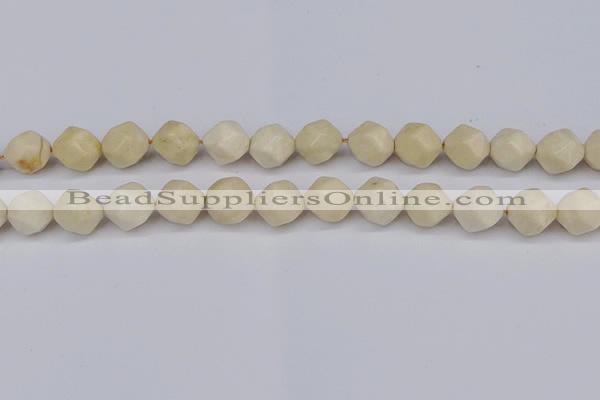 CNG6049 15.5 inches 12mm faceted nuggets jasper beads