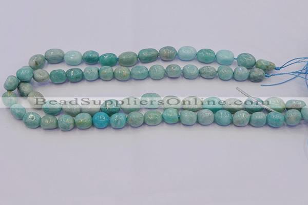 CNG6908 15.5 inches 8*12mm - 10*14mm nuggets amazonite beads