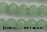 CPR302 15.5 inches 8mm round natural prehnite beads wholesale