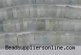 CRB1000 15.5 inches 2*4mm heishi aquamarine beads wholesale